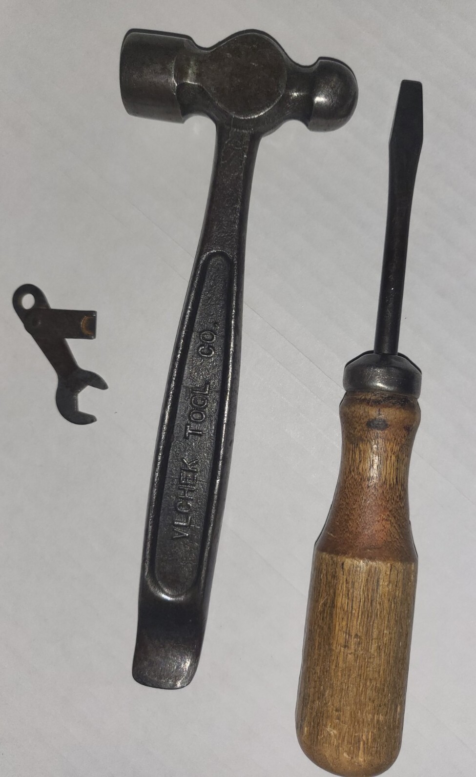 VINTAGE Harley Davidson Vlchek Steel Hammer & SCREWDRIVER WLA PAN HEAD