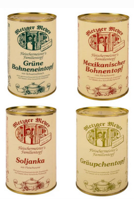 Suppen Mix E 2x Gräupchen / 2x Soljanka / 2x Grüne Bohnen / 2x Mexikanisch
