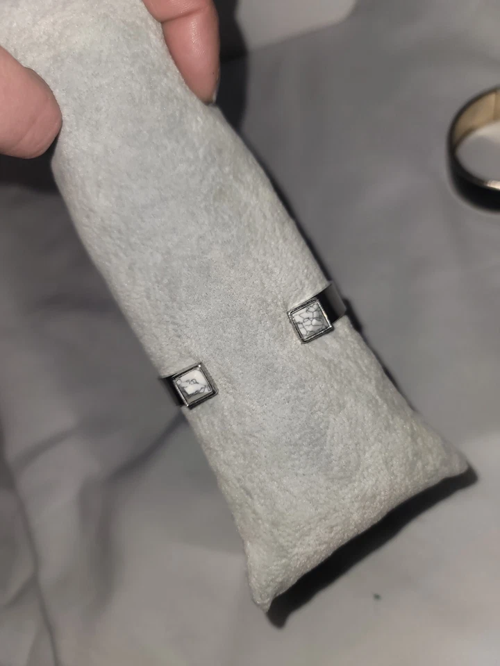 Brazalete Brazalete Vintage/Retro Tono Plata Alta Gama Grandes Almacenes Foto 3 de 4