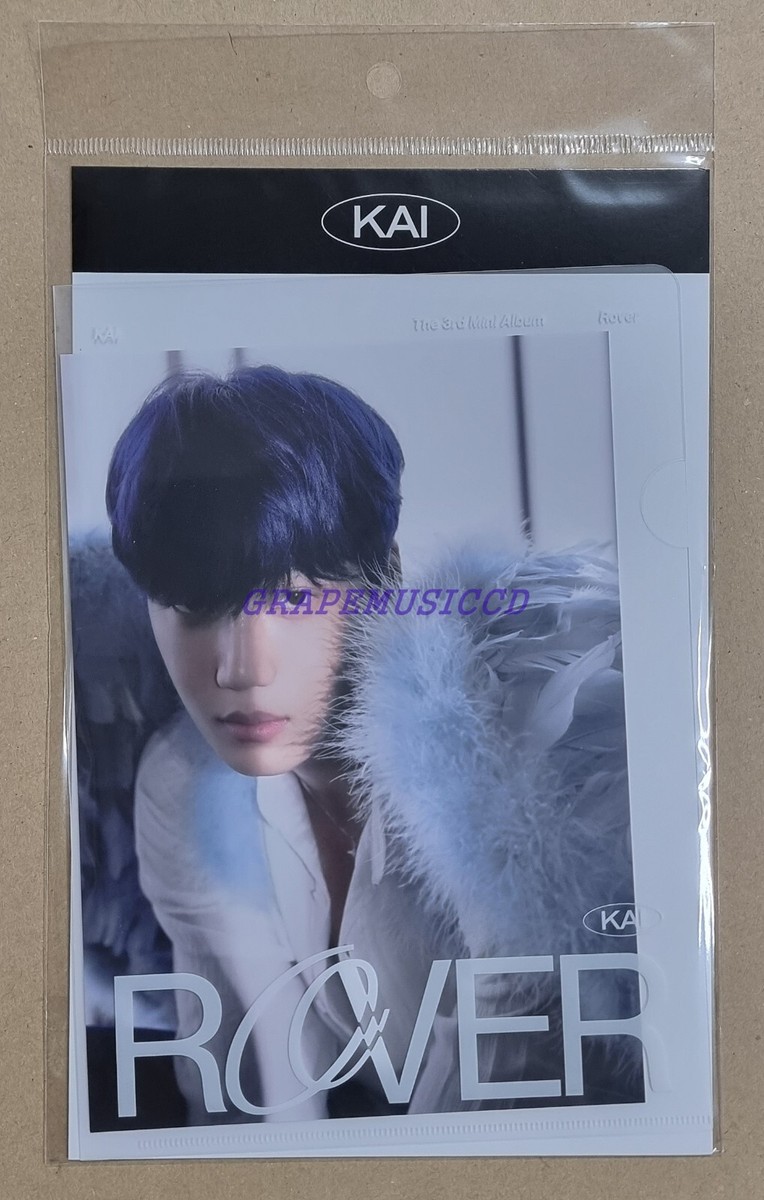 KAI EXO Rover SMTOWN OFFICIAL MD GOODS POSTCARD + HOLOGRAM PHOTO