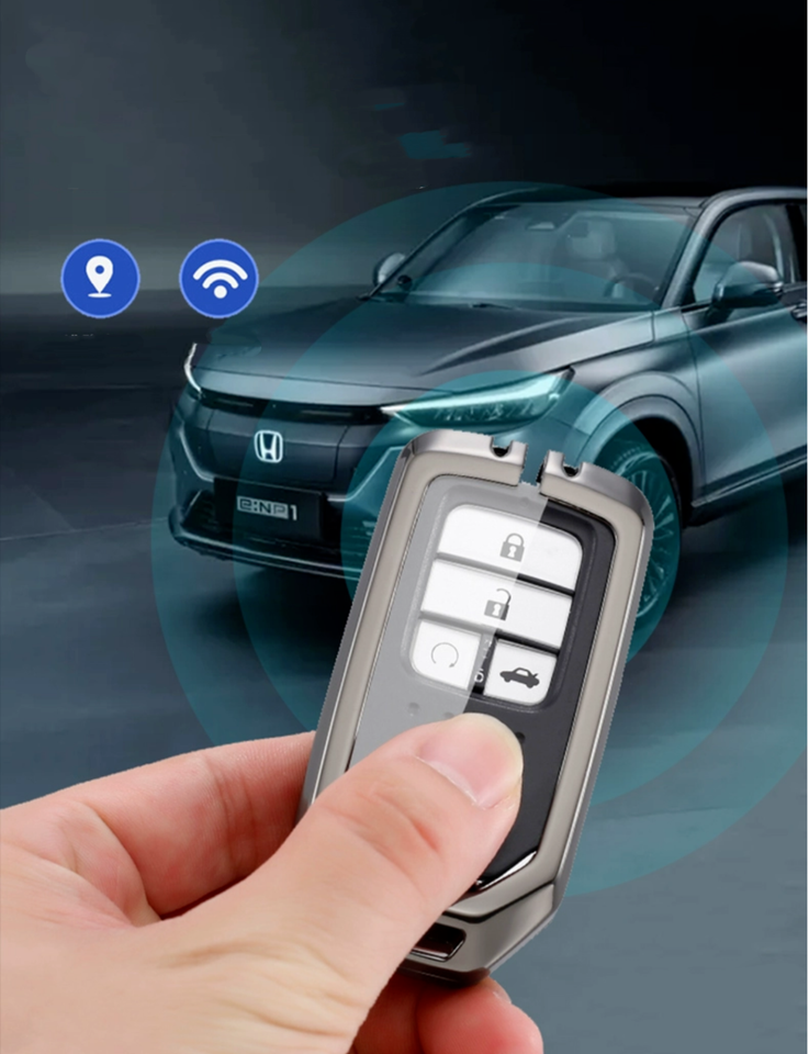 3+1 Button Flip Key Shell Remote Case Fob For Honda Accord Civic - Foto 3