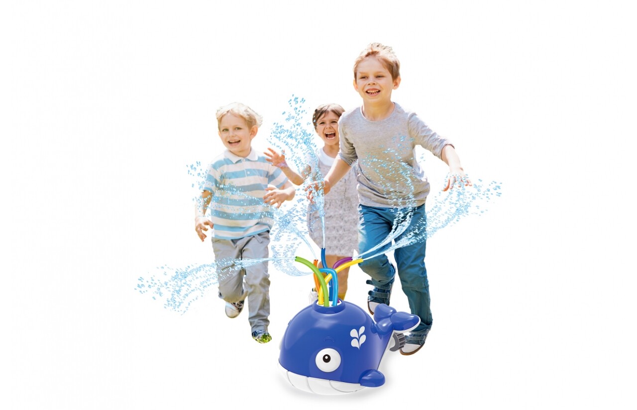 Jamara Mehrfarbig Mc Fizz Wassersprinkler Wal, Wasserspielzeug - Image 2