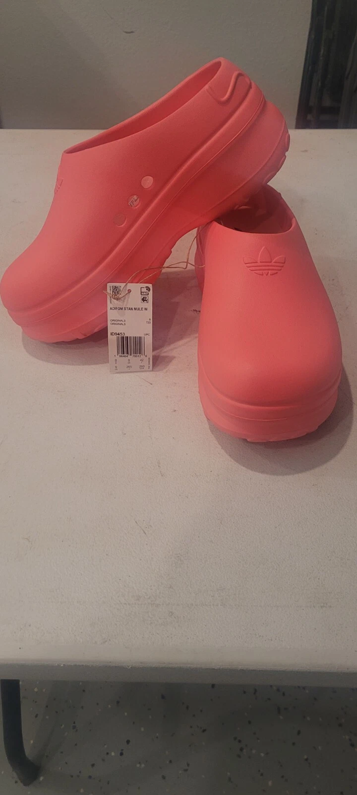 ADIDAS ROSA taglia 9 donna ADIFOM STAN MULE