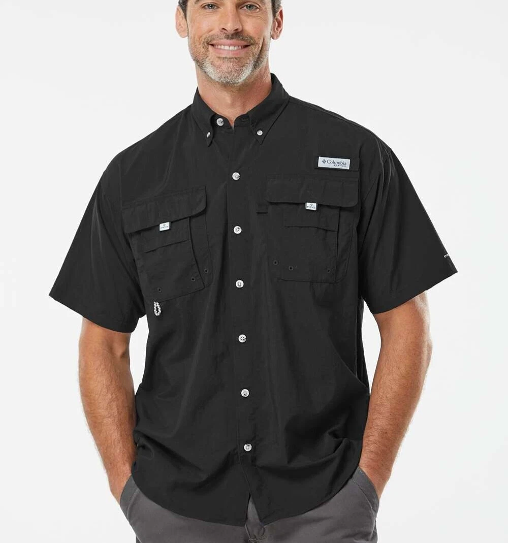 Men’s Columbia-212464 PFG Bahama II Short Sleeve Shirt w/ Antimicrobial, UPF 50
Opens in a new windo