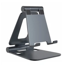Cell Phone Stand Tablet Mount Fordable Desktop Holder Cradle Dock Mobile iPhone