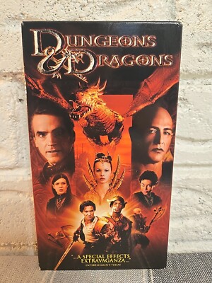 Dungeons & Dragons VHS 2001 *BUY 2 GET 1 FREE* Justin Whalin Thora Birch