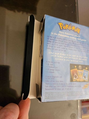 Pokemon Theme Deck "Blackout" SHADOWLESS / Half-Sealed English RARE perfect - Bild 6 von 10