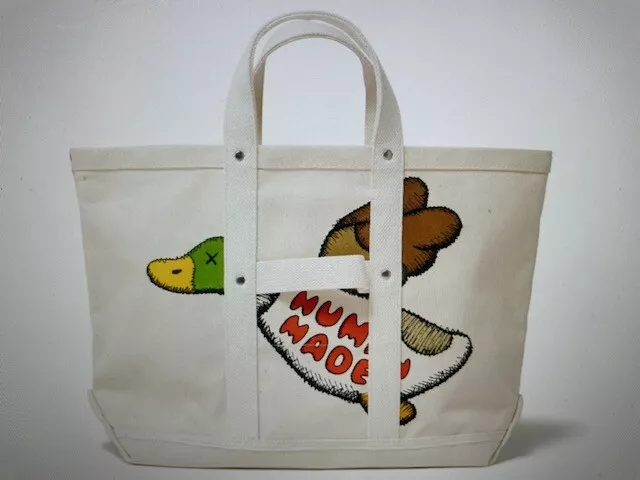 Human Made × Kaws TOTE BAG KAWS MADE Nigo Medium Duck Rare Limited