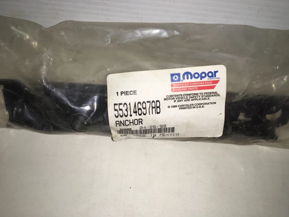 Новый из старых запасов кронштейн регулятора высоты переднего ремня безопасности Jeep 97 98 99 00 01 Cherokee XJ  - Изображение 2 из 4