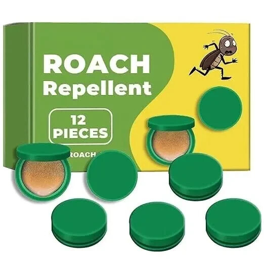 Effective Roach Killer Traps for Indoor & Outdoor Infestations - Pack of 12