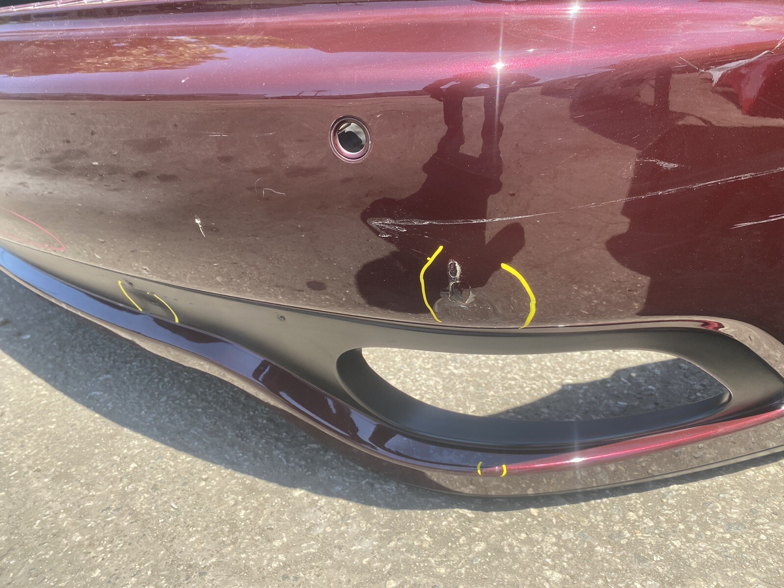 2008 2009 2010 2011 2012 MASERATI GRAN TURISMO REAR BUMPER