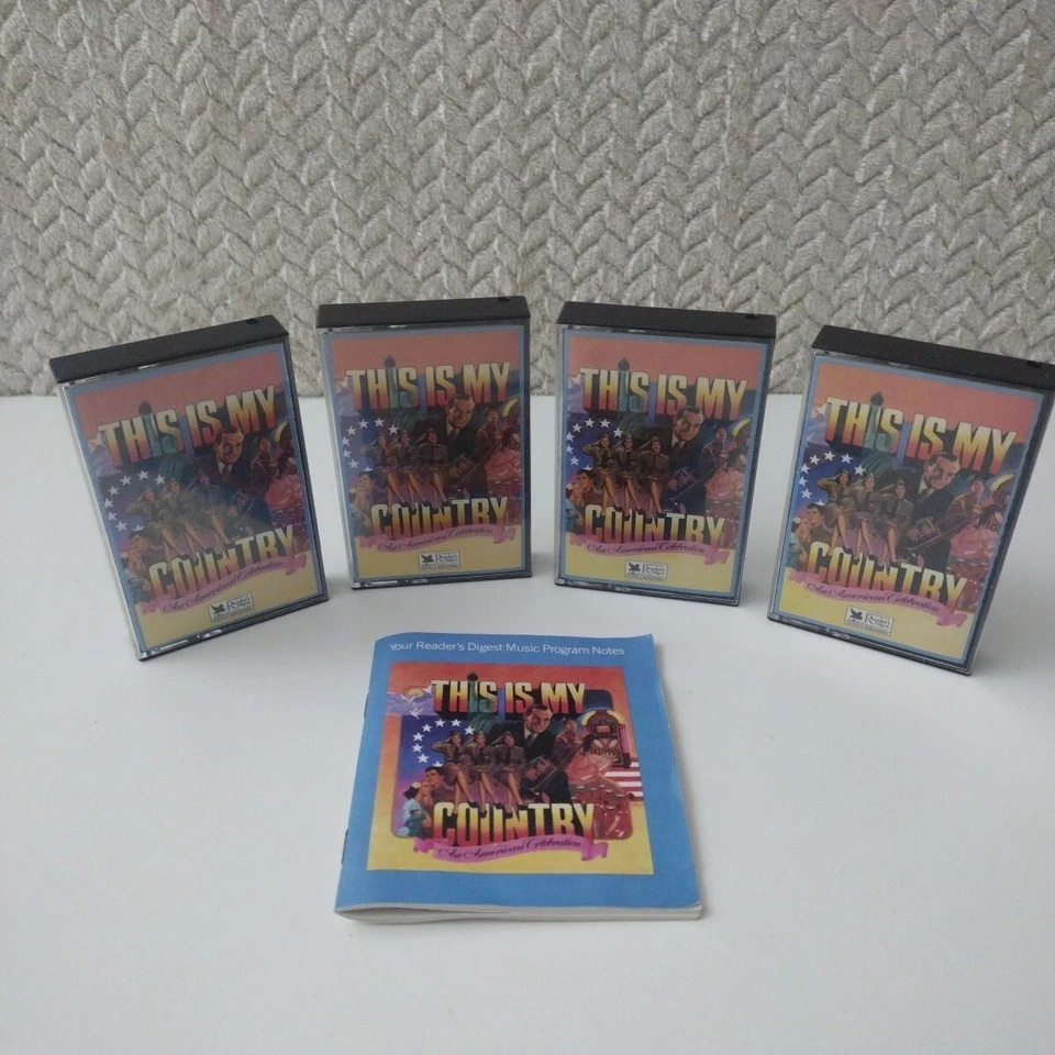 This is My Country Readers Digest Cassette Tapes 92' COMPLETE SET 1-4 REMASTERED — 第 2/4 张图片