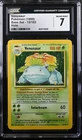 Venusaur 15/102 Holo Rare - 1999 English Base Set Unlimited -  CGC 7