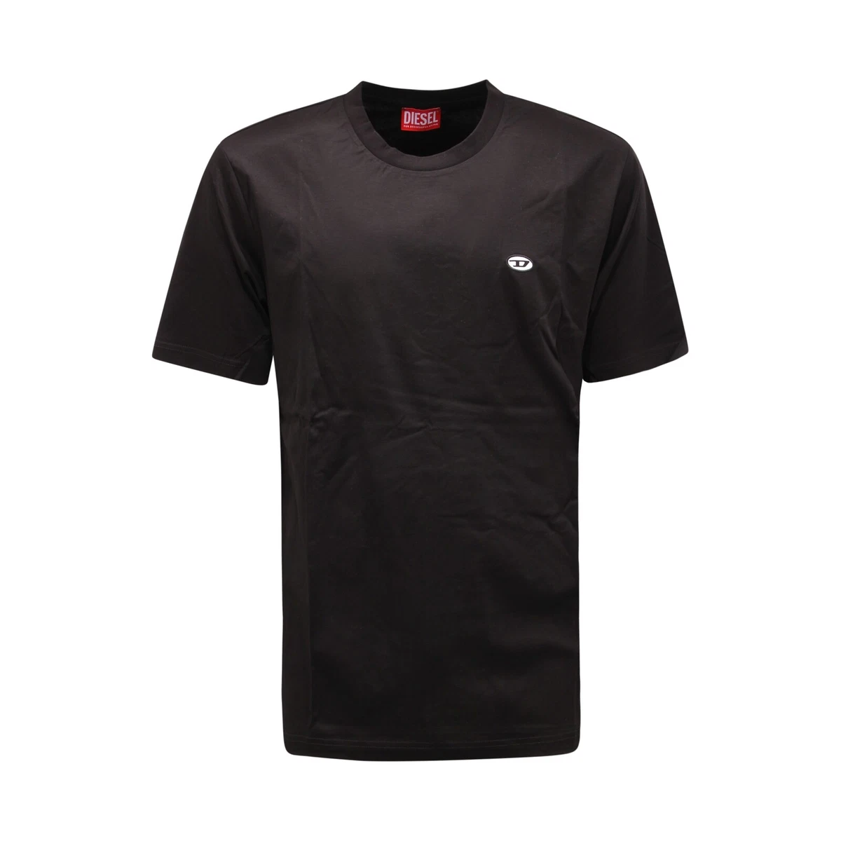 0424AQ maglia uomo DIESEL man t shirt black T JUST DOVAL PJ A03819