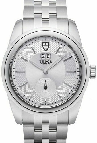 TUDOR Glamour 51000 Date 10P diamond Silver Dial Automatic Ladies Watch_942638 Tudor Glamour Date Diamond Dial 51000-0002: A Stunning  main image 4