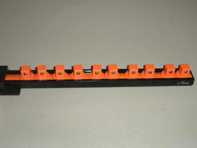 1 2 socket holder rail