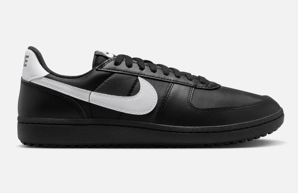 Nike Men\'s Field General 82 Size 8.5 10 10.5 13 Black White  Shoes Athletic NEW Field General  main image 3