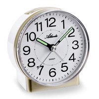 Atlanta Quarzwecker Ohne Ticken GeräUscharm Analog Licht Snooze Gold - 2118/9