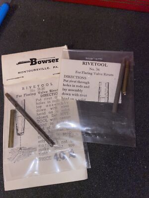 New Bowser H-36 Rivetool (rivet Tool) And Wrench, Will Work On Mantua ...