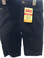 Wrangler Boys' Premium Slim Straight Shorts, Black, Sz 12R