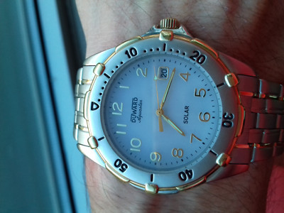 Duward AQUASTAR VINTAGE COLLECTION SOLAR 071137.02 WATCH NOS UHR RARE MONTRE