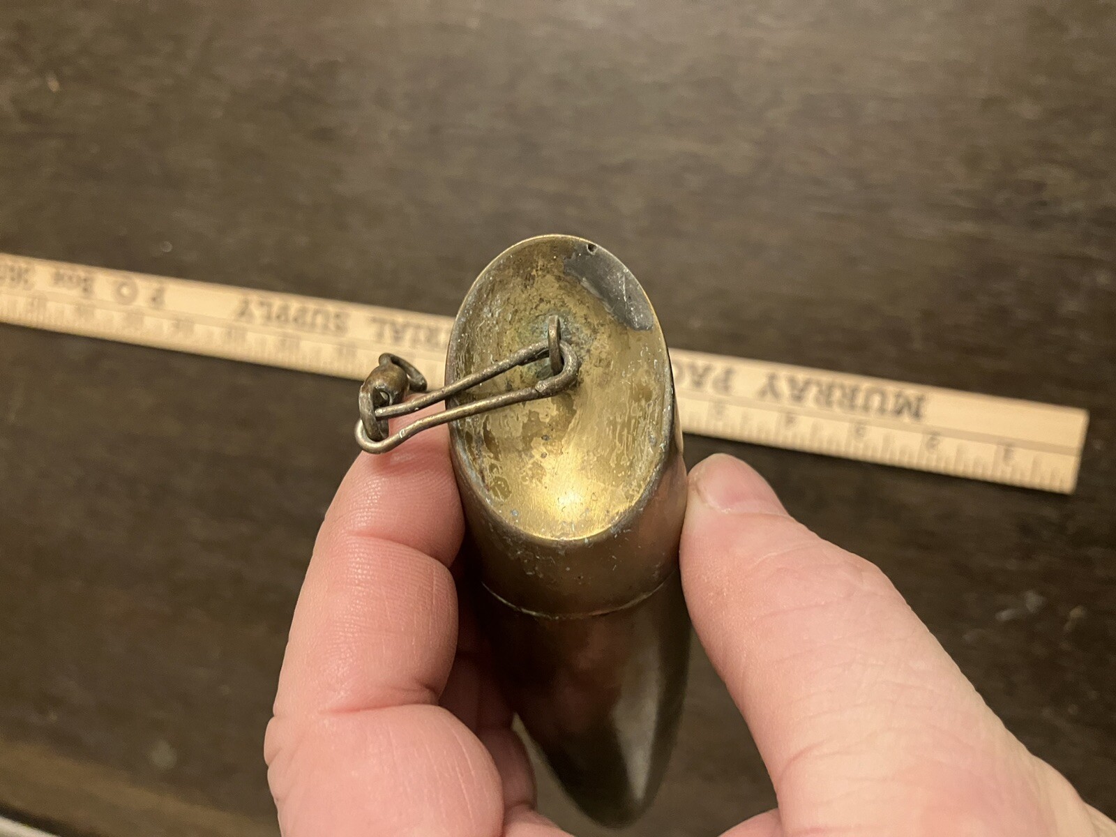 Vintage Brass Salmon Plug Fishing Lure The Alaskan Plug Alaska Tackle