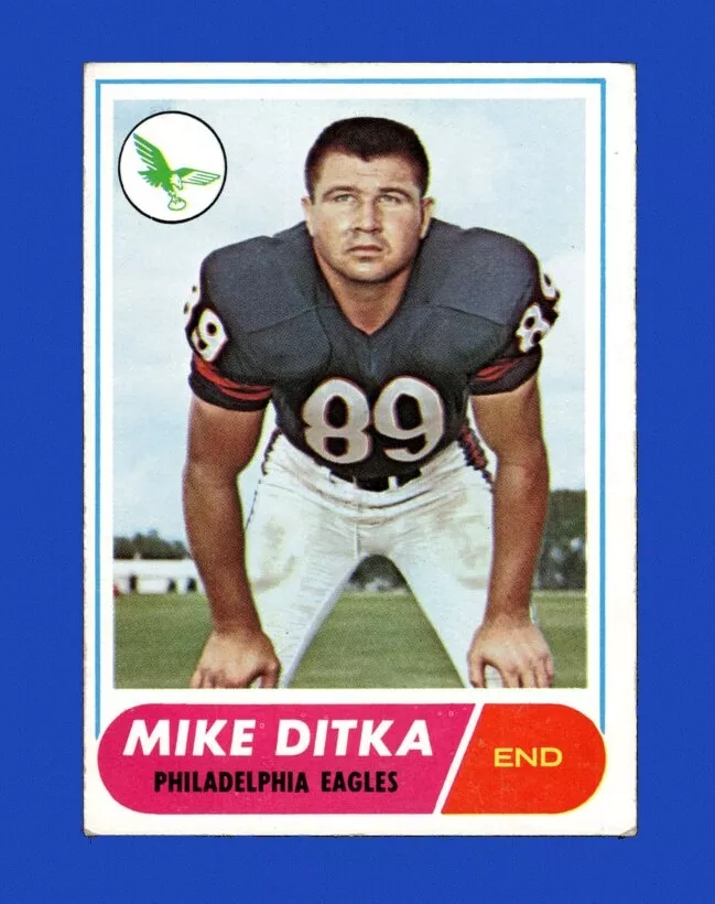 Mike Ditka trading card