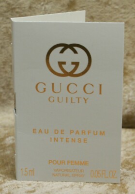 GUCCI GUILTY POUR FEMME EAU DE PARFUM INTENSE 1 x SAMPLE 0.05 FL
