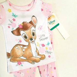 baby girl short sleeve pajamas