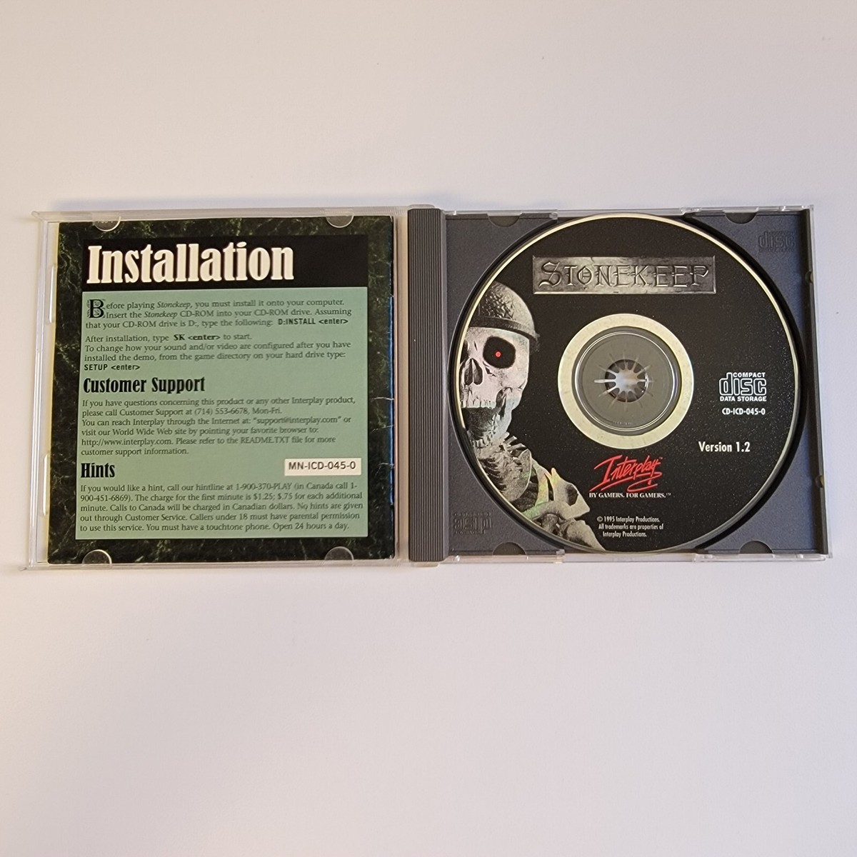 Jeu PC Stonekeep - Version Française - Édition PAL - Bon État
