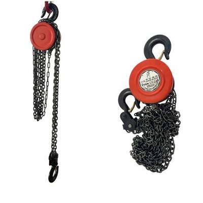 Chain Block Chain Hoist Lifting Hook Forklift Clamp 2T Hand Pull Gourd