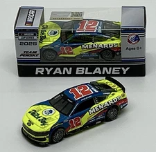 2025 1/64 #12 Ryan Blaney “Menards Dutch Boy Throwback” Mustang Limited Edition