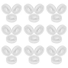 60 Pcs Silicone Clip-on Earring Backs Pads Cushions for Earrings