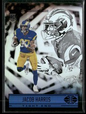 2021 Panini Illusions #96 Jacob Harris Los Angeles Rams Rookie Retail Card. rookie card picture