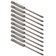 20pcs Masonry Drill Bit Set - [ 4mm ] Concrete Drill Bit Set for Brick/ Glass