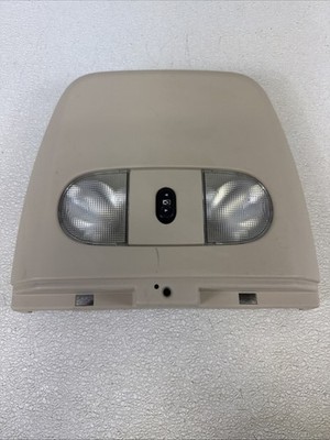 2004-2008 Ford F-150 Overhead Console Dome Sun Roof Tan Parchment OEM VM4676