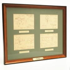 Sketches by Oskar Barnack 87/250 Framed Prints for Leica Centenary 1879-1979