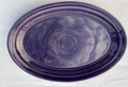 HLC Fiesta Post 86 Purple Plum 9 5/8th" Oval Platter Good Used Cond.