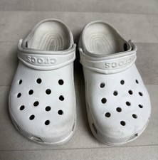 CROCS Classic White Clogs Kids J1