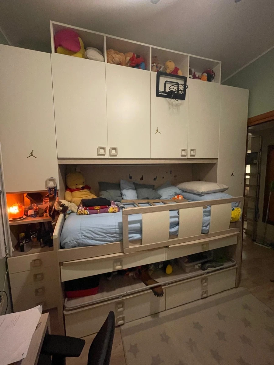 Cameretta con armadio a ponte e cabina armadio - Camerette a prezzi
