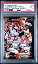 2015 POKEMON XY DOUBLE CRISIS | TEAM MAGMA’S GROUDON EX 15/34 PSA 9 on eBay