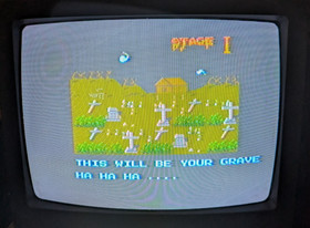 Splatterhouse Wanpaku Graffiti - Japan Nintendo Famicom Game - Tested & Working