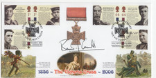 Victoria Cross Signed Cover / Autographed by Writer, Novelist Bernard Cornwell