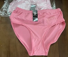 M Size Lot Of 6 Women High Waist Poly Briefs Highcut Underwear Panties