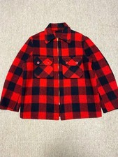 60s Hercules Wool Work Jacket Buffalo Check