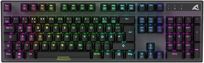 Sharkoon Skiller SGK20, Mechanische Schalter, Huano Brown, RGB