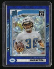 2024 Donruss #355 Kimani Vidal Optic Rated Rookies Preview Blue Scope Rookie