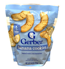 Gerber Snacks for Toddlers Banana Cookies 5 oz