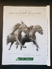 2007 Arlington Million Program 25th Running - Mint Condition