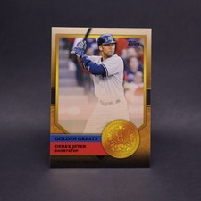2012 Topps Golden Greats Baseball Derek Jeter #GG30, Insert